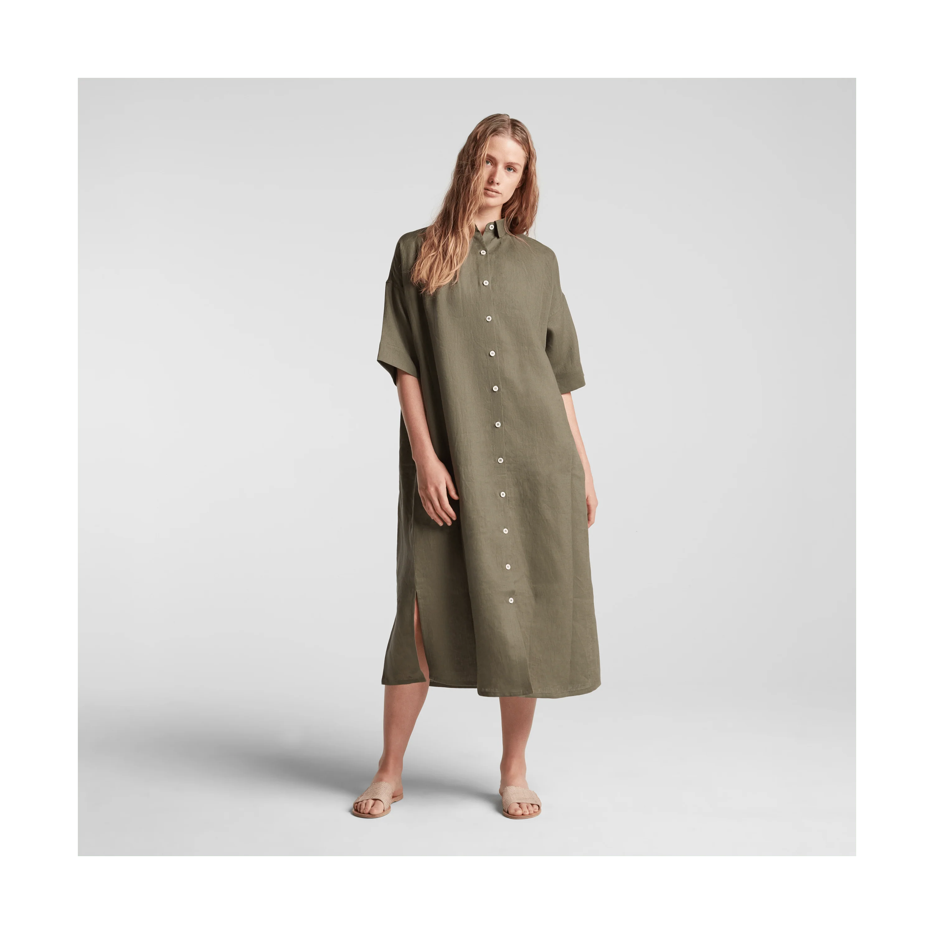 Algarve Shirt Dress - Image 3