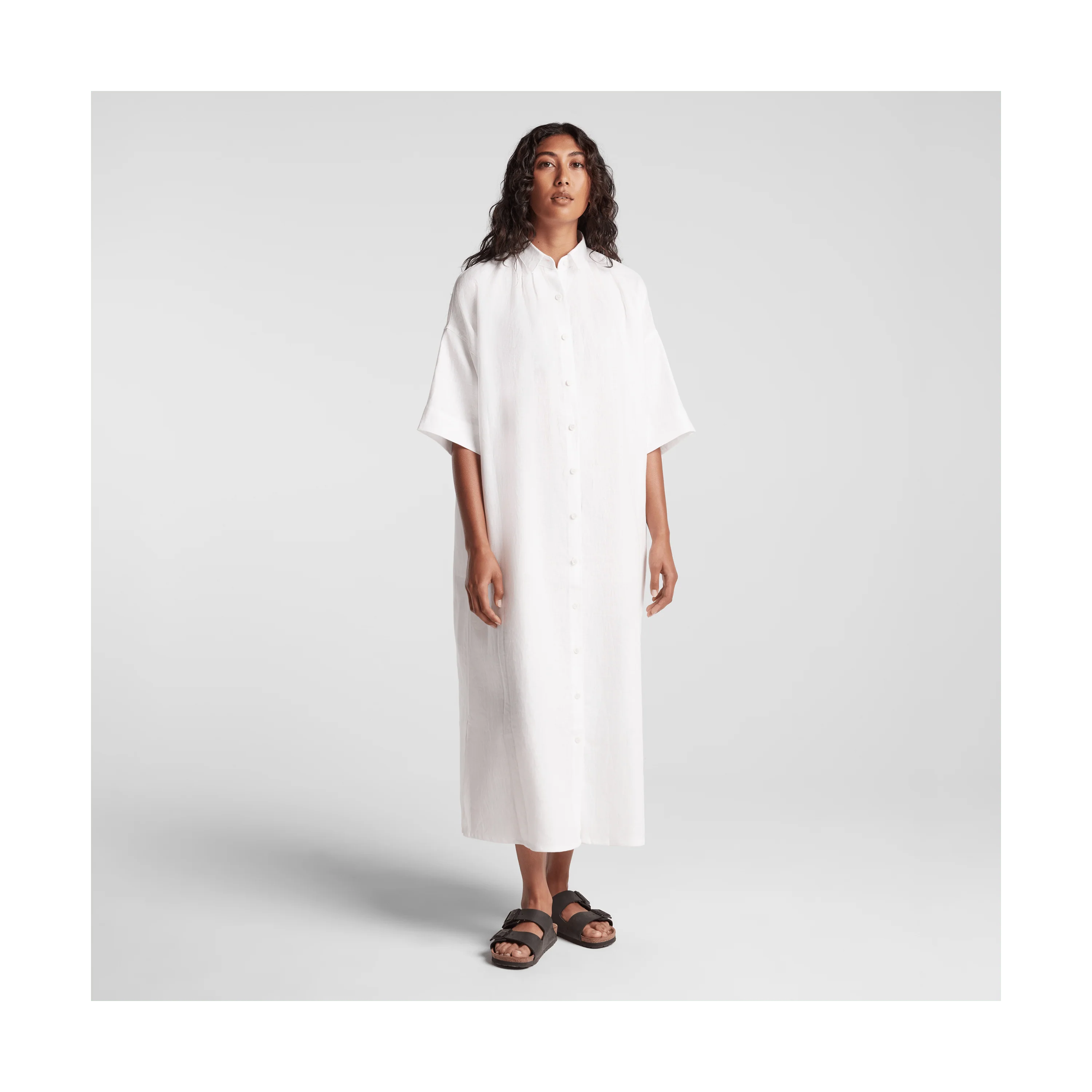 Algarve Shirt Dress - Image 4